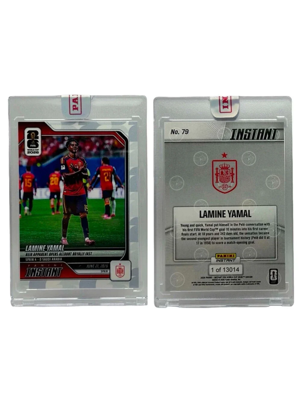 2026 Panini Instant FIFA World Cup  Lamine Yamal  